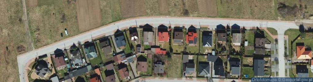 Zdjęcie satelitarne Brzozowa ul.