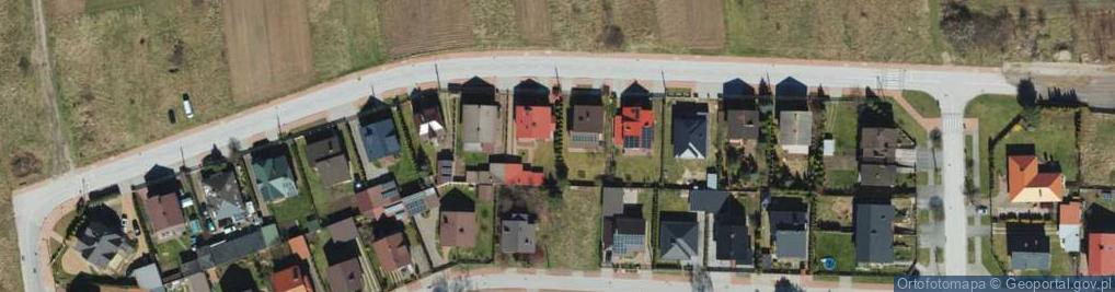 Zdjęcie satelitarne Brzozowa ul.