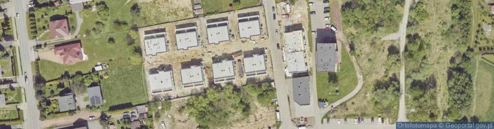 Zdjęcie satelitarne Brzozowa ul.