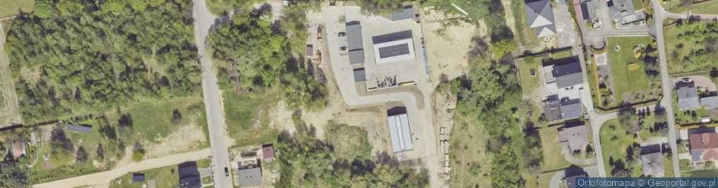 Zdjęcie satelitarne Brzozowa ul.