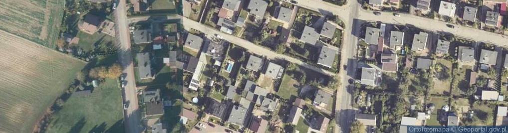 Zdjęcie satelitarne Brzozowa ul.