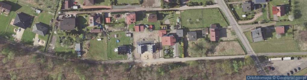 Zdjęcie satelitarne Brzozowa ul.