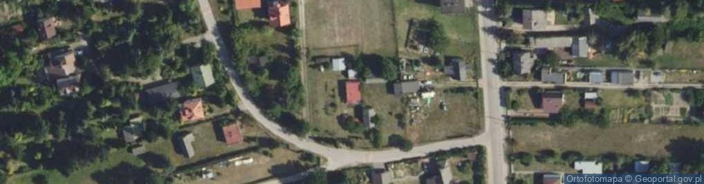 Zdjęcie satelitarne Brzózek ul.