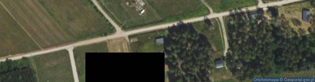 Zdjęcie satelitarne Brzozowej Polany ul.