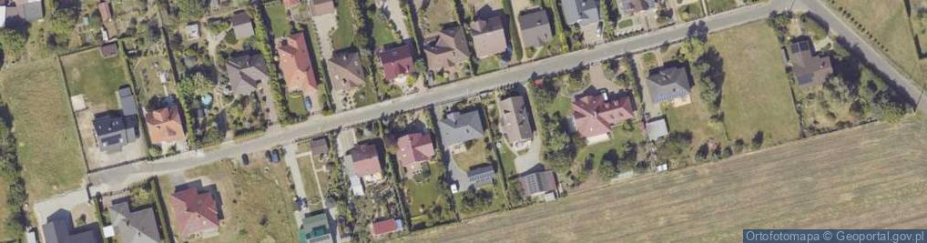 Zdjęcie satelitarne Brzozowa ul.
