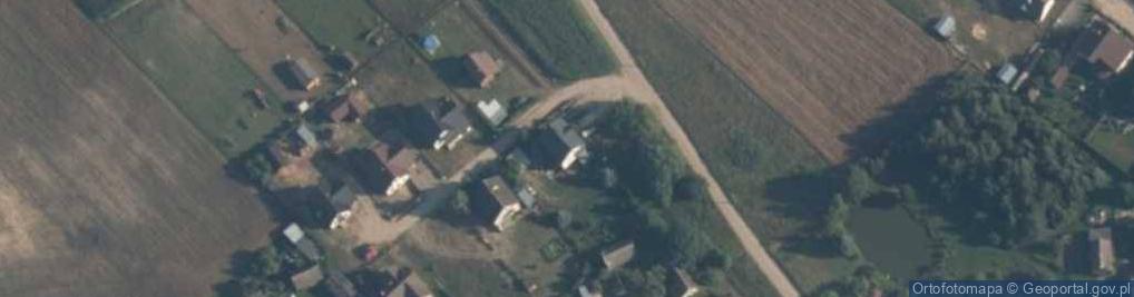 Zdjęcie satelitarne Bruska ul.
