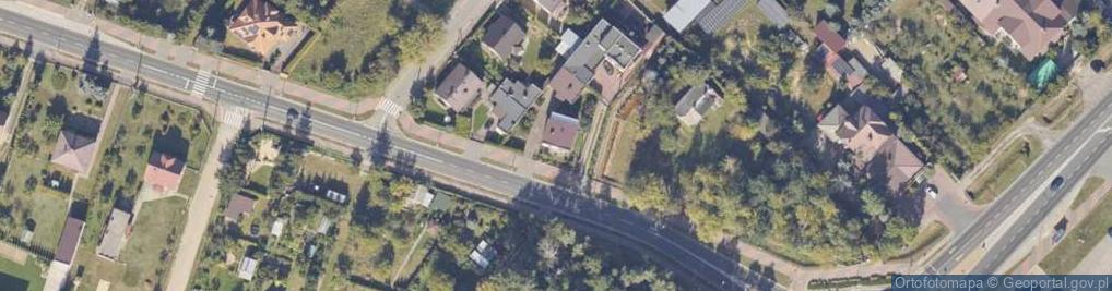 Zdjęcie satelitarne Brzozowa ul.