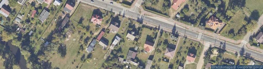 Zdjęcie satelitarne Brzozowa ul.