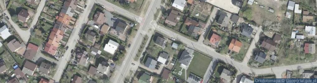 Zdjęcie satelitarne Brokowska ul.
