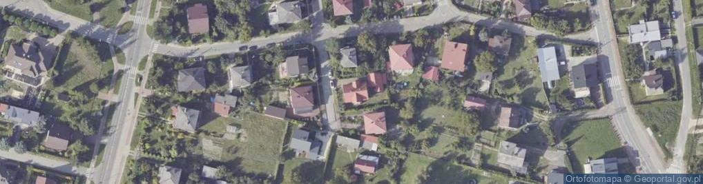 Zdjęcie satelitarne Brzozowa ul.