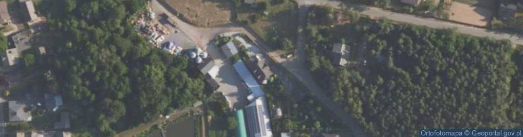 Zdjęcie satelitarne Brzozowa ul.