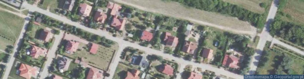 Zdjęcie satelitarne Brzozowa ul.