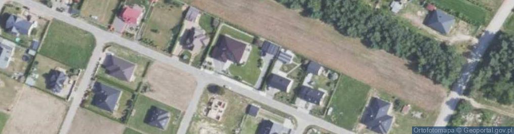 Zdjęcie satelitarne Brzozowa ul.