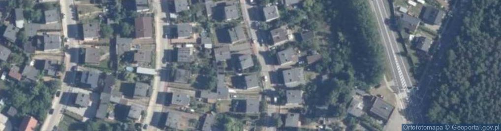 Zdjęcie satelitarne Brzozowa ul.