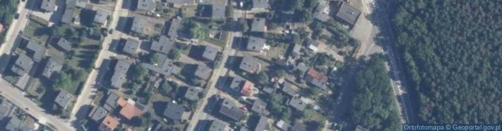 Zdjęcie satelitarne Brzozowa ul.