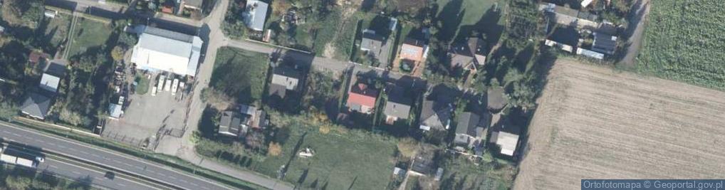 Zdjęcie satelitarne Braterska ul.