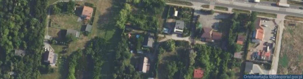 Zdjęcie satelitarne Brzozowa ul.