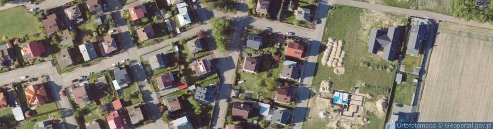 Zdjęcie satelitarne Brzozowa ul.