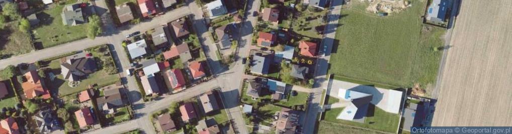 Zdjęcie satelitarne Brzozowa ul.