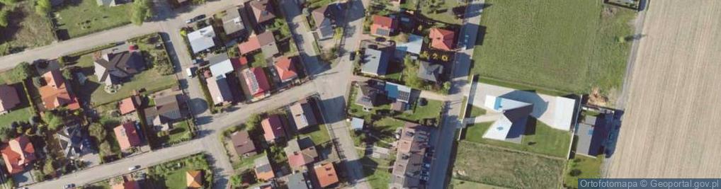 Zdjęcie satelitarne Brzozowa ul.