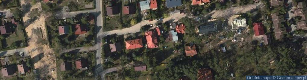 Zdjęcie satelitarne Brzezińska ul.