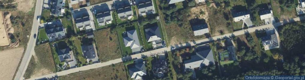 Zdjęcie satelitarne Brylantowa ul.