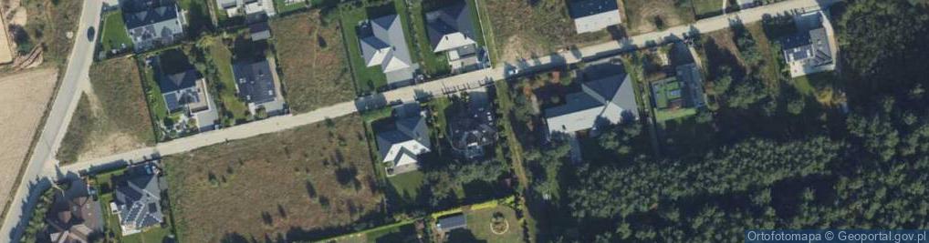 Zdjęcie satelitarne Brylantowa ul.