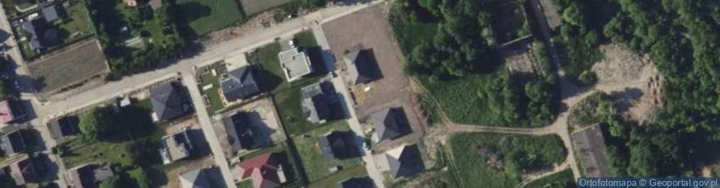 Zdjęcie satelitarne Brzozowa ul.