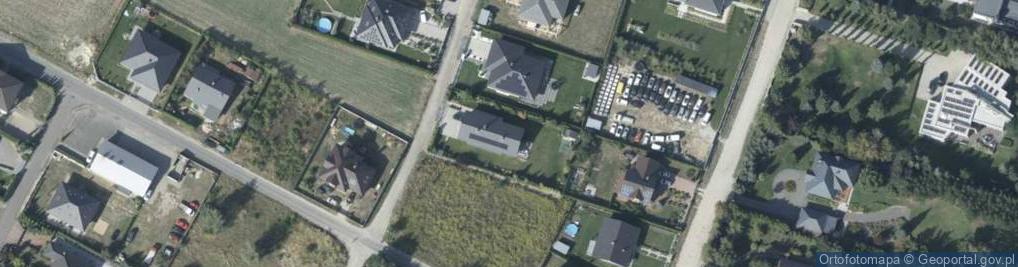 Zdjęcie satelitarne Brzoskwiniowa ul.