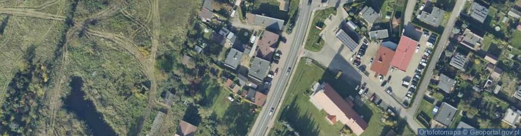 Zdjęcie satelitarne Brzeska ul.