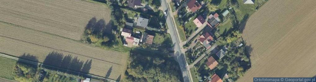 Zdjęcie satelitarne Brzeska ul.