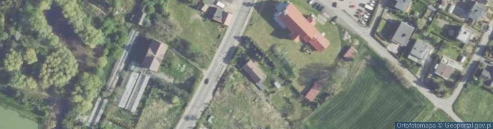 Zdjęcie satelitarne Brzeska ul.