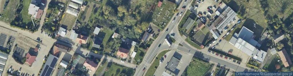 Zdjęcie satelitarne Brzeska ul.