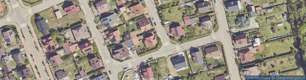 Zdjęcie satelitarne Brzozowa ul.