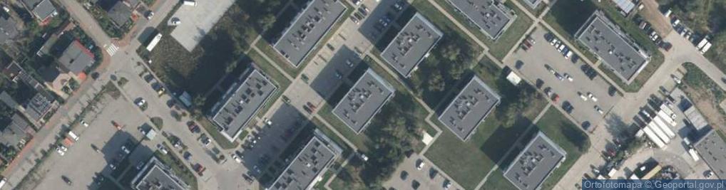 Zdjęcie satelitarne Brzozowa ul.