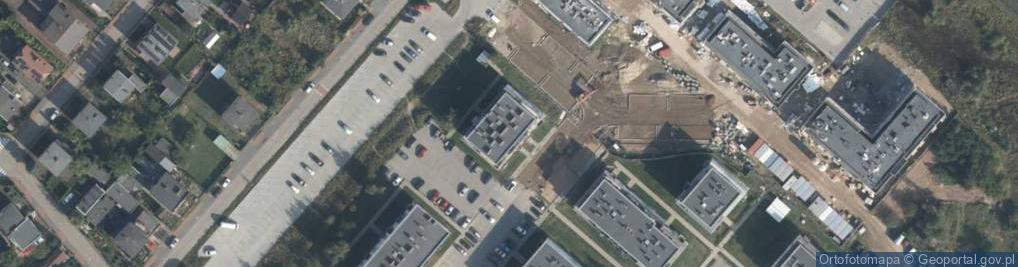 Zdjęcie satelitarne Brzozowa ul.