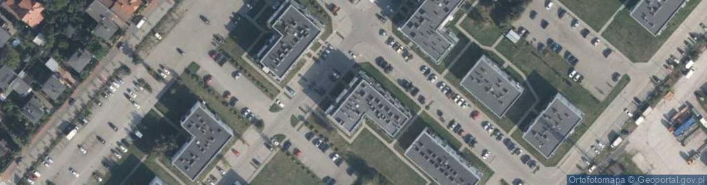 Zdjęcie satelitarne Brzozowa ul.