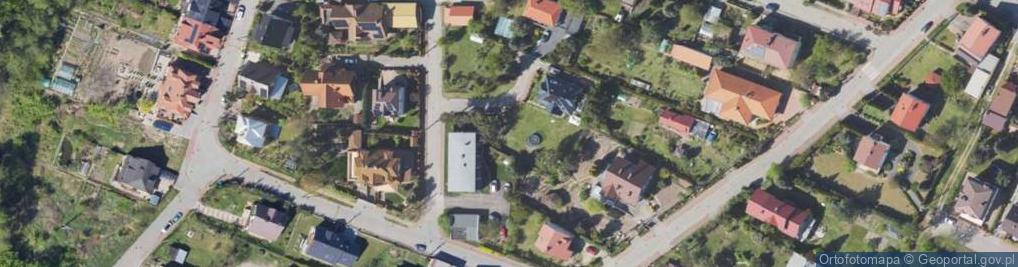 Zdjęcie satelitarne Brzoskwiniowa ul.