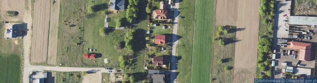 Zdjęcie satelitarne Brzoskwiniowa ul.