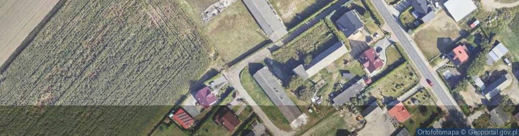 Zdjęcie satelitarne Brzoskwiniowa ul.