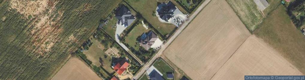 Zdjęcie satelitarne Brzoskwiniowa ul.