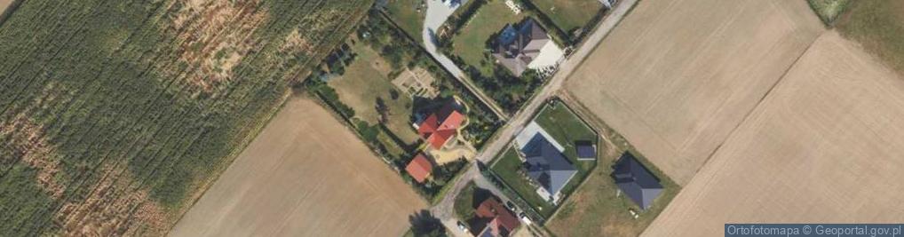 Zdjęcie satelitarne Brzoskwiniowa ul.