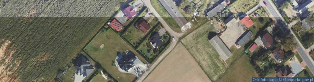 Zdjęcie satelitarne Brzoskwiniowa ul.
