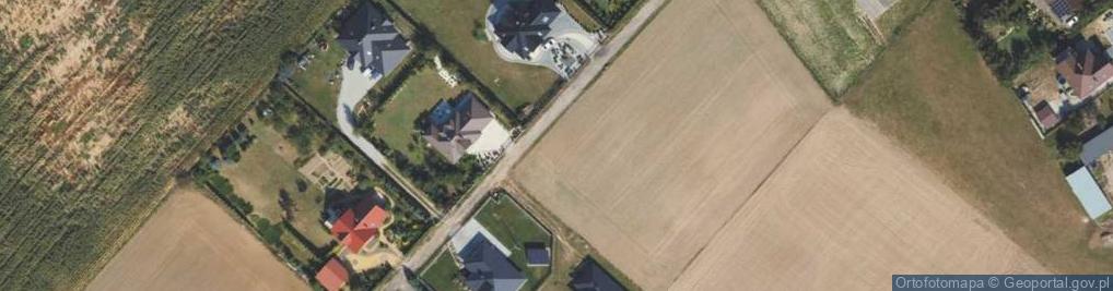 Zdjęcie satelitarne Brzoskwiniowa ul.