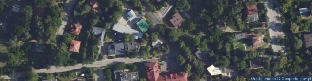 Zdjęcie satelitarne Brwinowska ul.