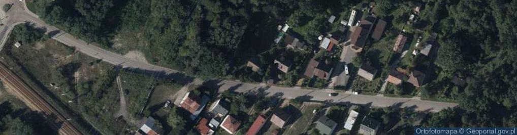 Zdjęcie satelitarne Brzozowa ul.