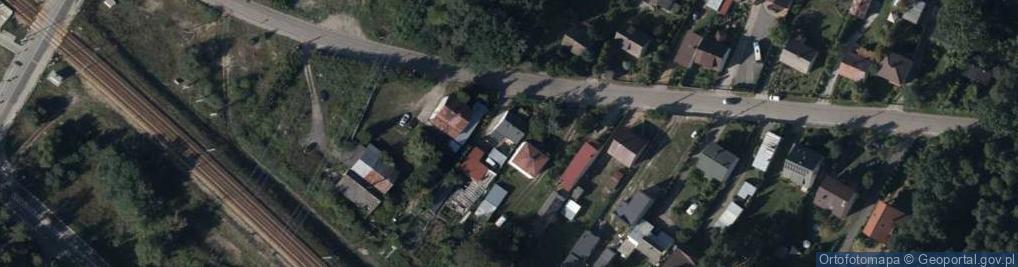 Zdjęcie satelitarne Brzozowa ul.