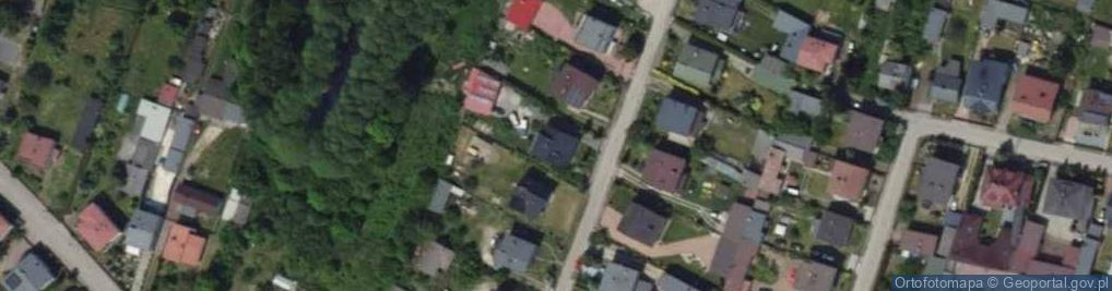 Zdjęcie satelitarne Brzozowa ul.
