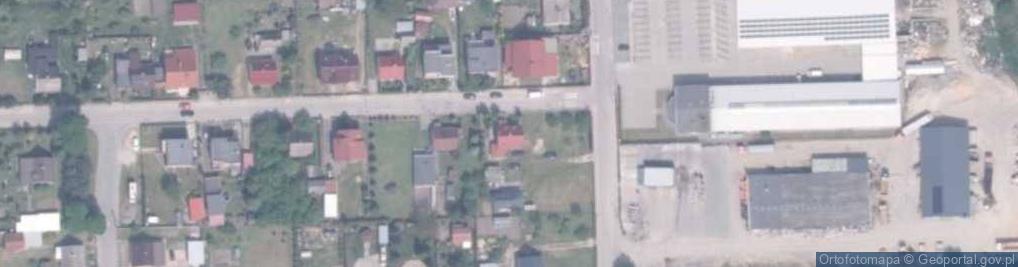 Zdjęcie satelitarne Brzozowa ul.