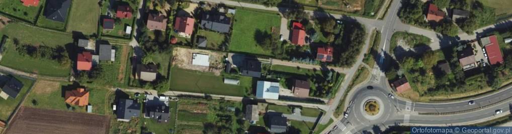 Zdjęcie satelitarne Brzozowa ul.